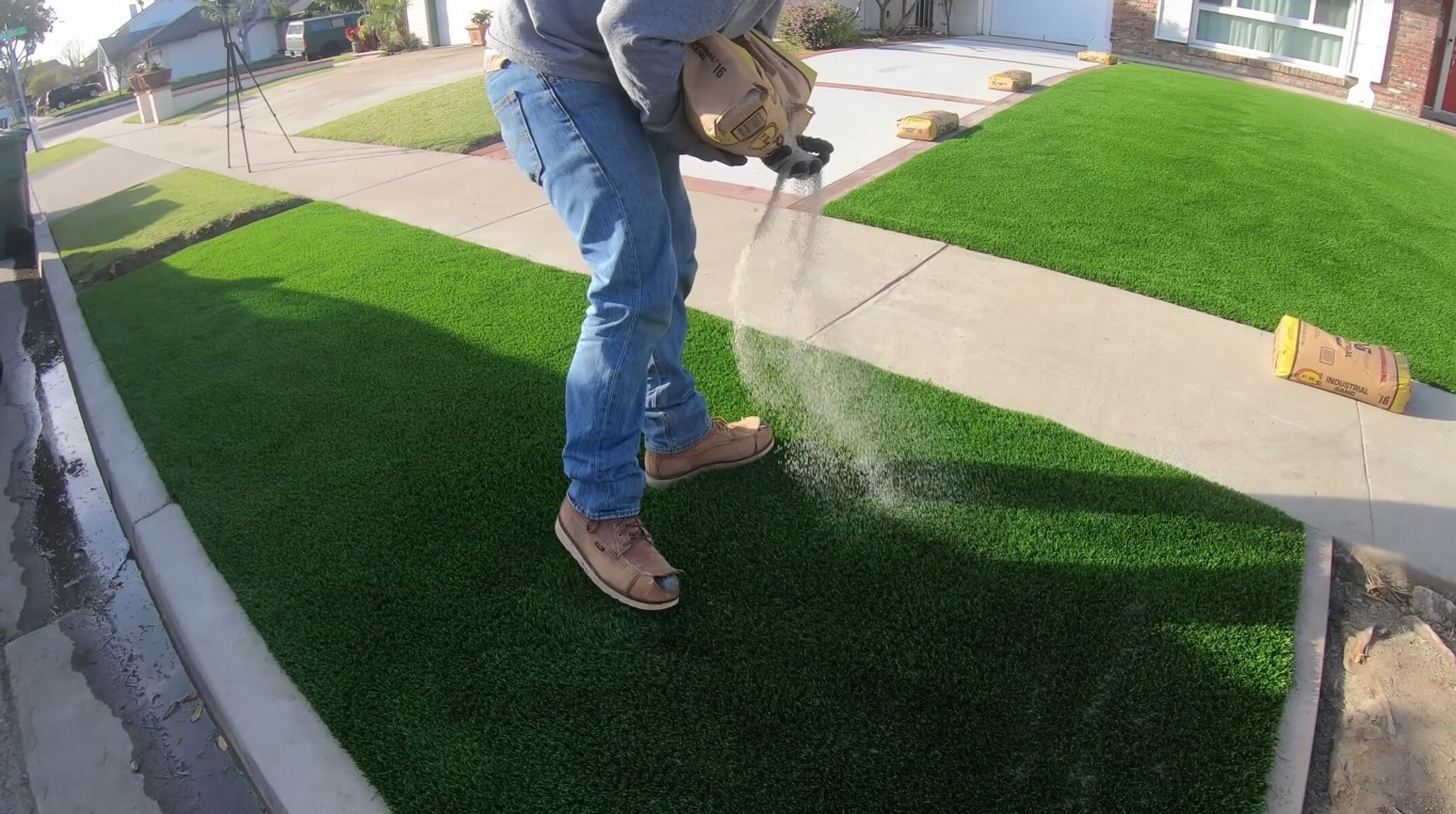 Residential artificial grass installation and maintenance in Lehigh Acres, FL